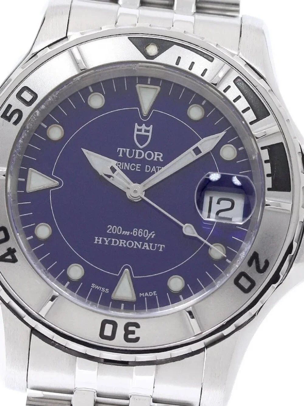 TUDOR Prince Date Hydronaut 89190 blue Dial Automatic Men's Watch_970910
